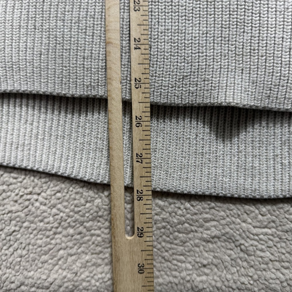 Athleta Sweater Womens Large V Neck Merino Wool Blend Pullover Knit Long Sleeve - Picture 13 of 13
